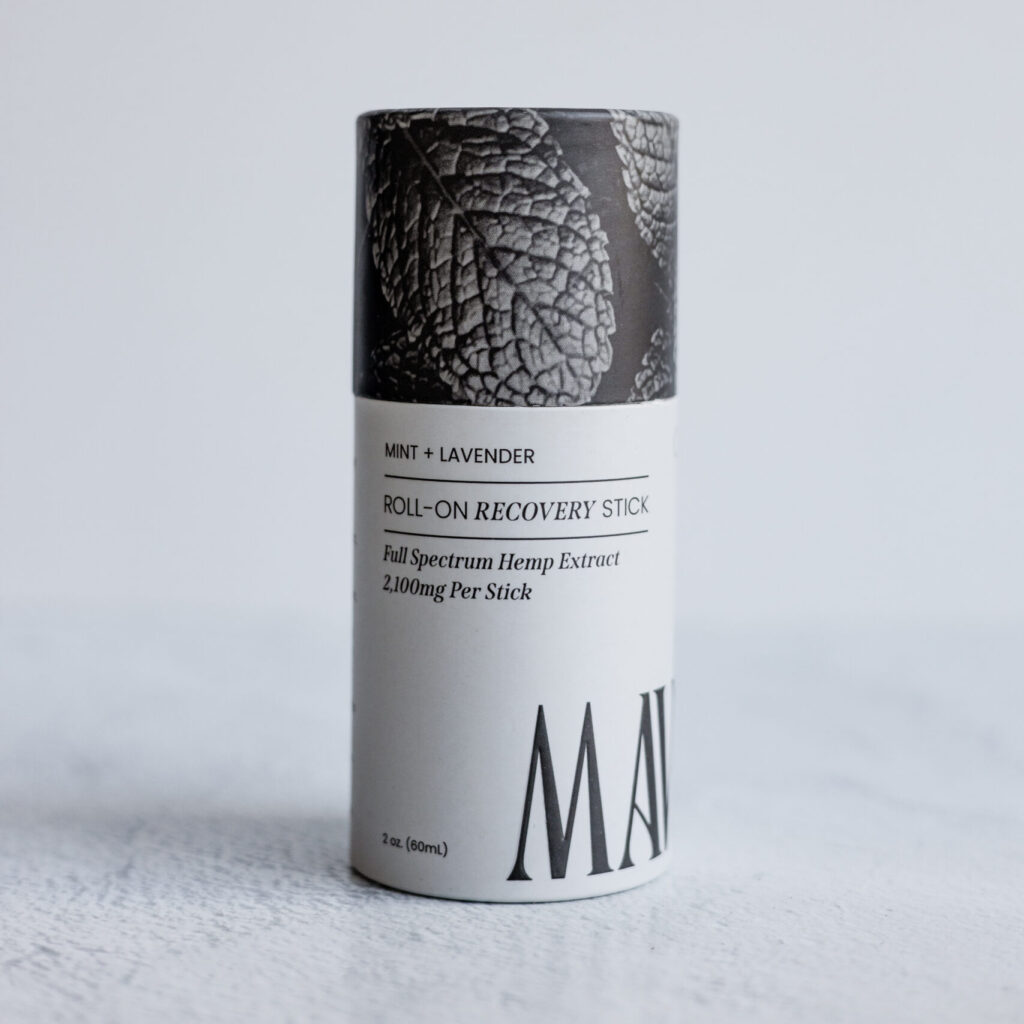 Mint + Lavender Roll-On Recovery Stick
