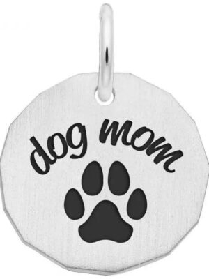 Dog Mom | Sterling Silver Charm