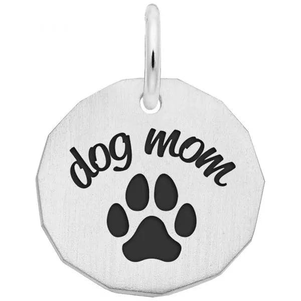 Dog Mom | Sterling Silver Charm