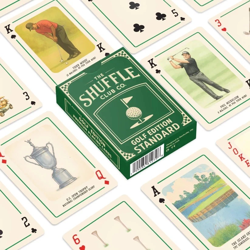 Golf Edition Standard Playing Cards - Image 2