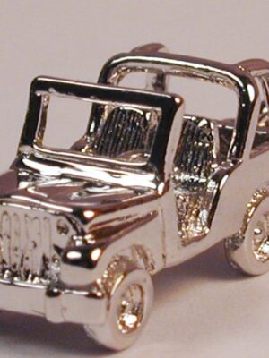 Jeep Wrangler Charm | Sterling Silver with Lobster Claw