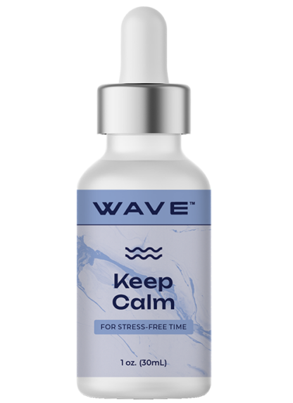 Wave 2,000mg Tincture | Keep Calm