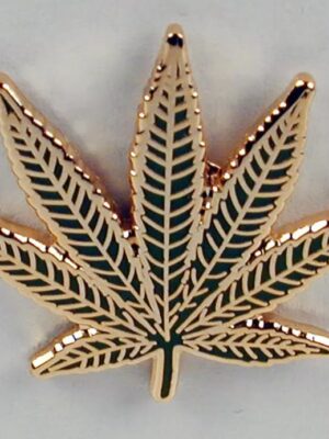 Marijuana Leaf Lapel | Hat Pin