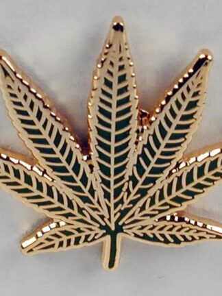 Marijuana Leaf Lapel | Hat Pin