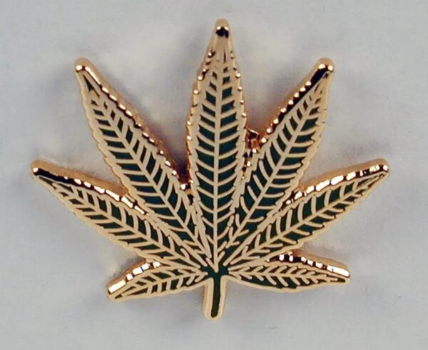 Marijuana Leaf Lapel | Hat Pin