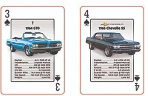 Playing Cards American Muscle Car Evolution - Image 4