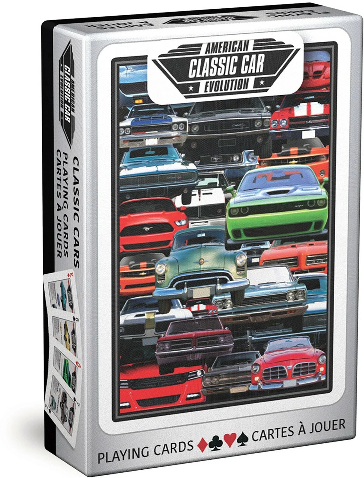 Playing Cards American Muscle Car Evolution