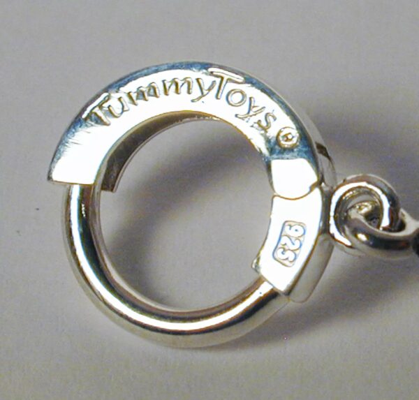 TummyToys® Navel Belly Ring with Sterling Silver Marijuana Leaf Charm