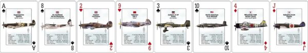 Playing Cards WWII Aircraft