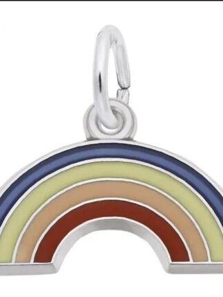 Rainbow Charm | Sterling Silver with Lobster Claw