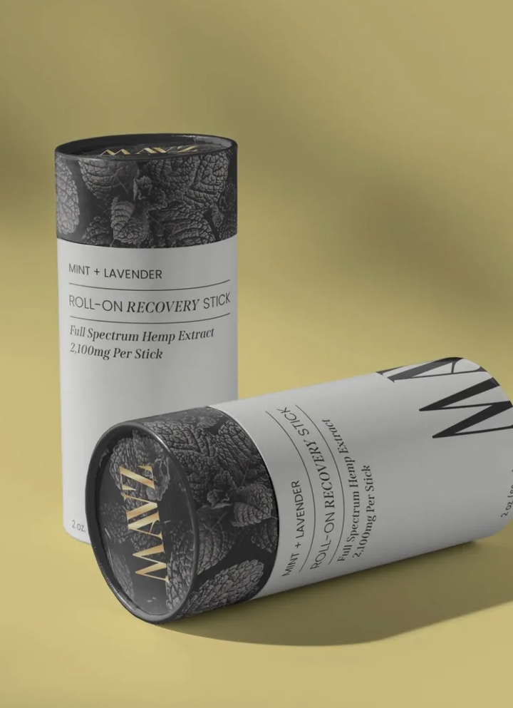 Mint + Lavender Roll-On Recovery Stick