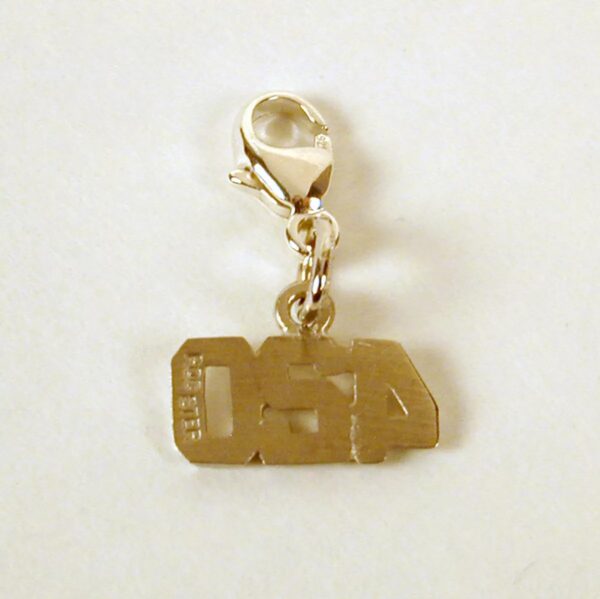 Sterling Silver Cannabis / Marijuana 420 Charm