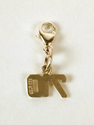 Sterling Silver Cannabis / Marijuana 710 Charm - Image 2