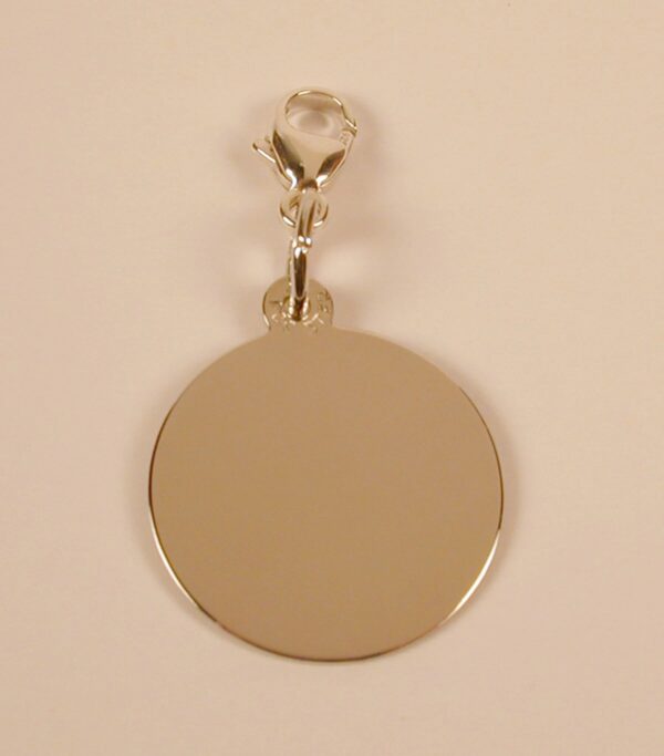 Sterling Silver Painted Cannabis Marijuana Leaf Charm