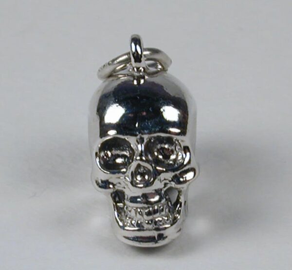 Skull Charm | Sterling Silver