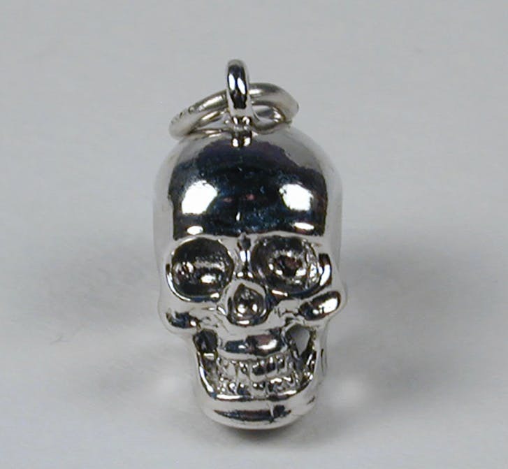 Skull Charm | Sterling Silver