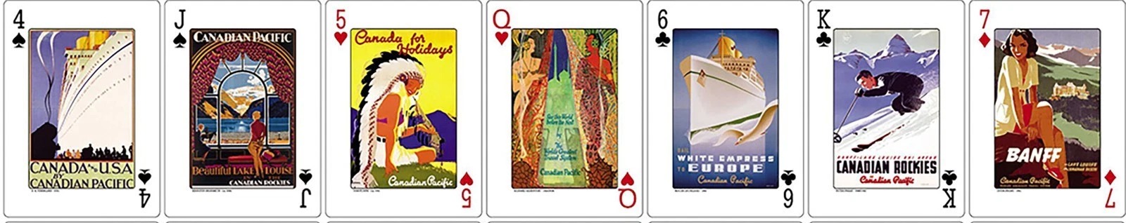 Playing Cards Vintage Travel Posters - Image 4