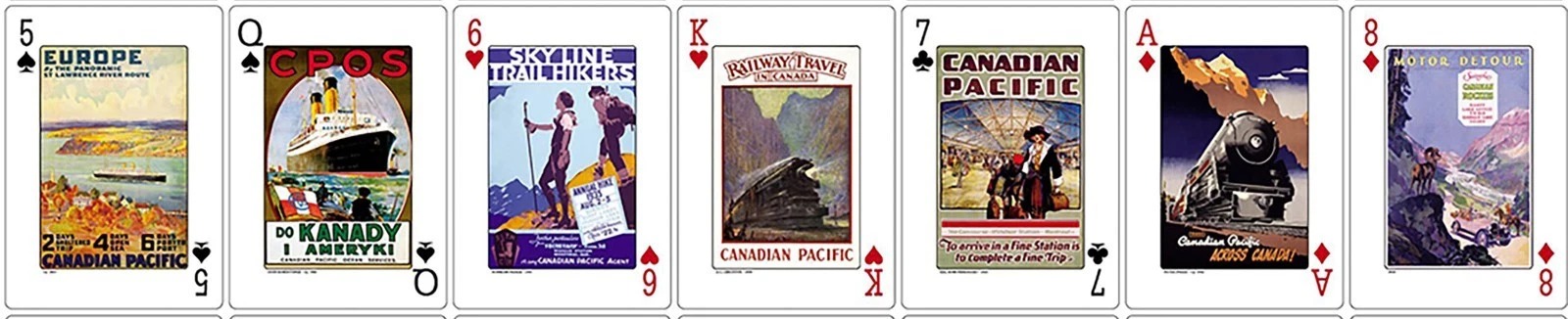Playing Cards Vintage Travel Posters - Image 3