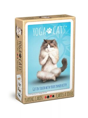 Yoga Cats Playing Cards