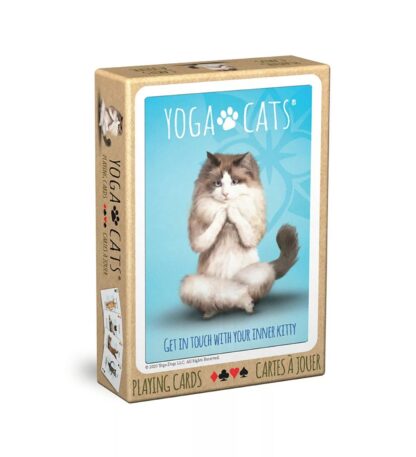 Yoga Cats Playing Cards